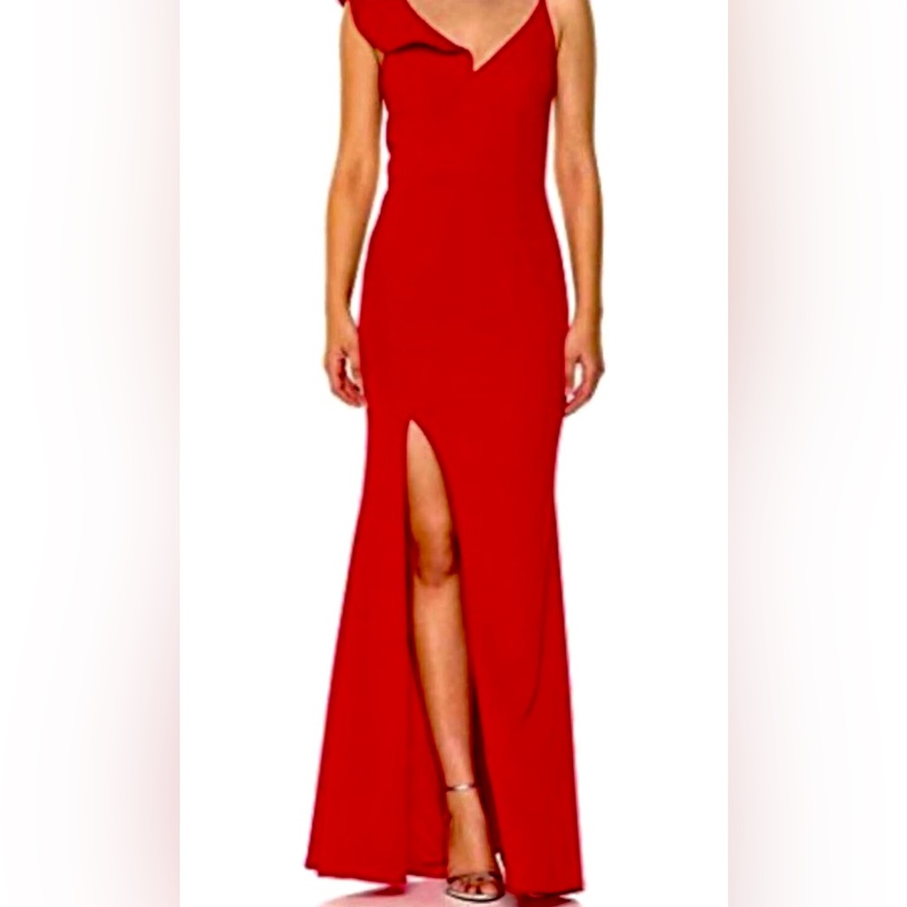 Red Xscape  evening gown